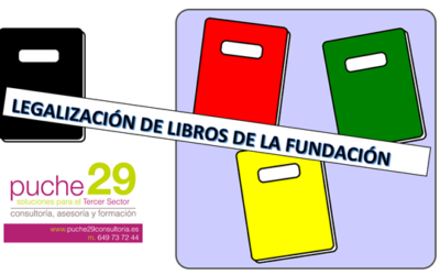 Legalización de libros de las Fundaciones